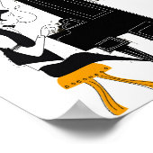 je t'aime Paris Poster (Hoek)