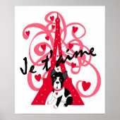 Je t'aime poster (Voorkant)