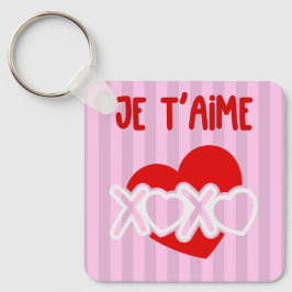 Je t'aime sleutelhanger