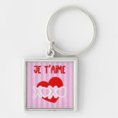 Je t'aime sleutelhanger (Voorkant)