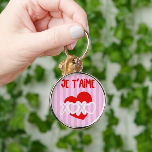 Je t'aime. sleutelhanger (Hand)
