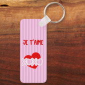 Je t'aime sleutelhanger (Achterkant)