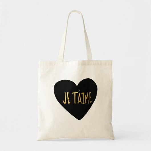 Je T'aime Tote Bag (Voorkant)