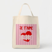 Je t'aime. tote bag (Voorkant)