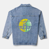 Je teken maken denim jacket (Achterkant)