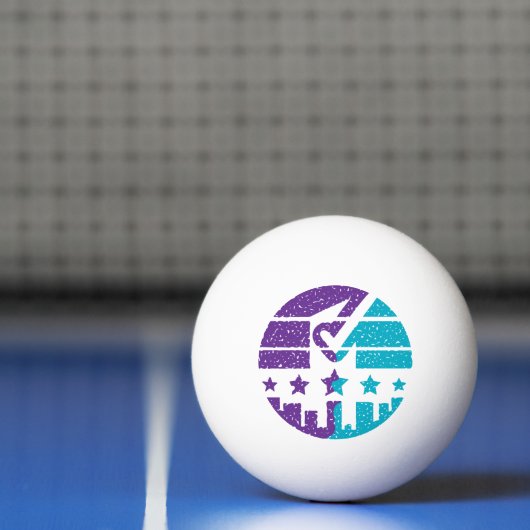 Je teken maken pingpongbal (Net)