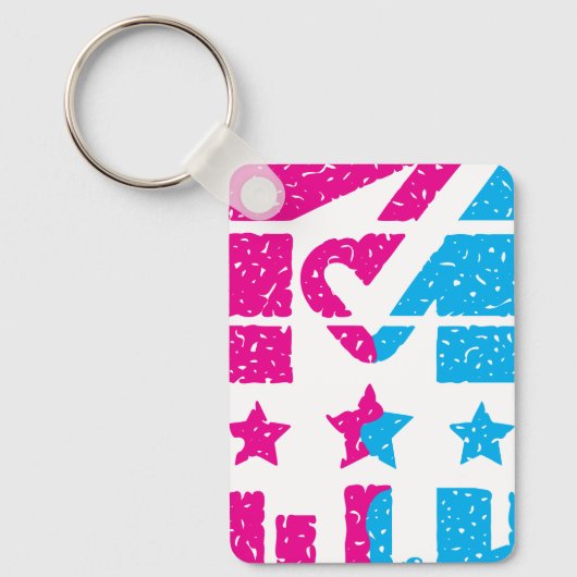 Je teken maken sleutelhanger (Voorkant)