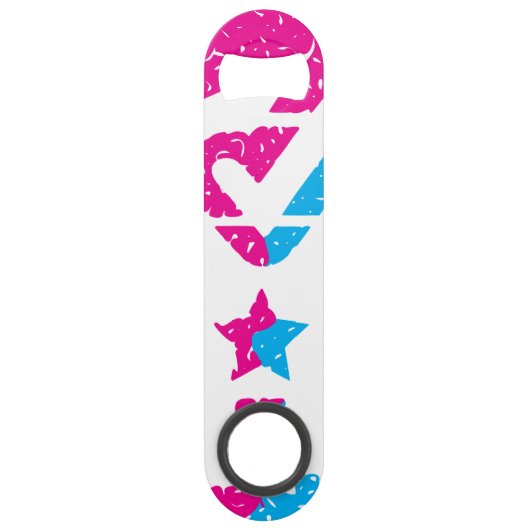 Je teken maken speed flessenopener (Voorkant)