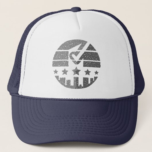 Je teken maken trucker pet (Voorkant)
