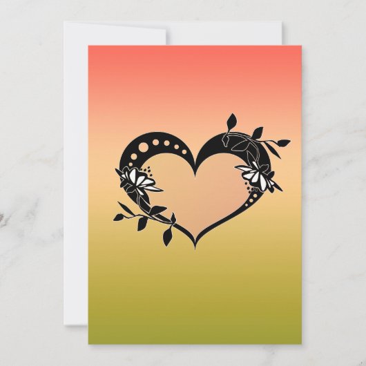 Je tekst, cadeaukaartjes, bruiloft kaart (Voorkant)