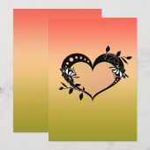 Je tekst, cadeaukaartjes, bruiloft kaart (Voorkant / Achterkant)
