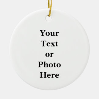 Je tekst of foto keramisch ornament