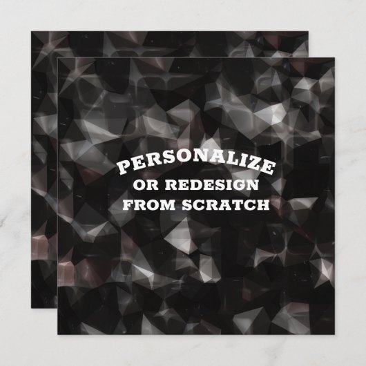 Je tekst of ontwerp hier - Maak een aangepaste Kaart (Voorkant / Achterkant)