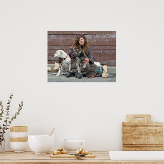 Je thuisloze dochter... poster (Keuken)