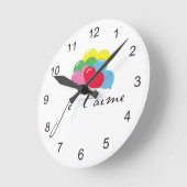 Je' tijd (ik hou van je) ronde klok (Hoek)