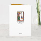 Je tilt me op feestdagen kaart (Achterkant)