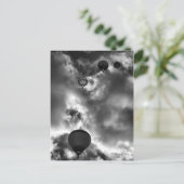 Je tilt mijn geest op, mooie kunstfoto briefkaart (Staand voorkant)