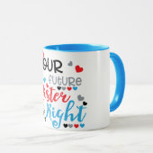 Je toekomstige meneer Recht   Mok (Voorkant rechts)