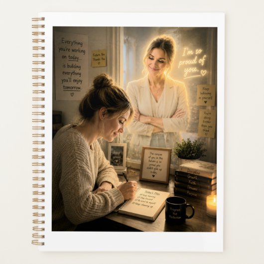 Je Toekomstige Zelf Is Trots Op Je Planner (Voorkant)