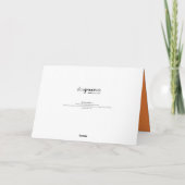 Je trekt alle aandacht Kaart (Achterkant)