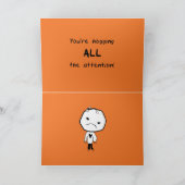 Je trekt alle aandacht Kaart (Binnen)