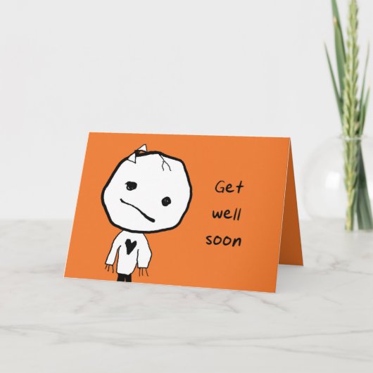 Je trekt alle aandacht Kaart (Voorkant)