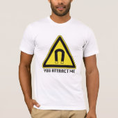 Je trekt me Mannen T-shirt aan (Voorkant)