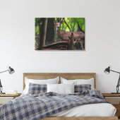 Je uitchecken canvas afdruk (Insitu (Slaapkamer))