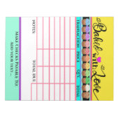 Je uitgelekt met Notitieblok voor liefdesfactuur (Voorkant)