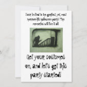 Je uitnodiging aan Halloween (Voorkant)