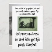 Je uitnodiging aan Halloween (Voorkant / Achterkant)