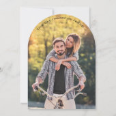 Je uitnodiging voor het huwelijk met zonnebloemen (Achterkant)