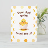 Je vader doodt me op vaderdag kaart (Staand voorkant)