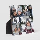 Je vader foto Collage Fotoplaat (Voorkant)