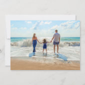 Je vader Foto Vaderdag Kaart - Beste papa ooit (Achterkant)