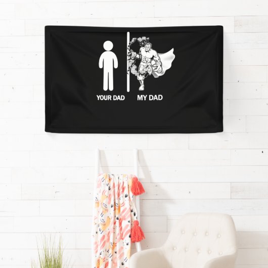 Je vader mijn vaders Dag 2022 Spandoek (Insitu)