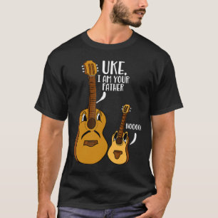 Je vader Ukulele Noo Guitar Musicus P T-shirt