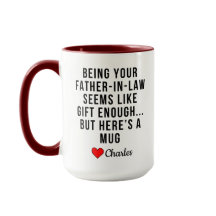 Je vader zijn in de wet lijkt me een geschenk geno