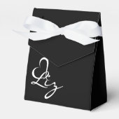 Je vak Aangepaste kanttekening Bedankdoosjes (Voorkant Zijde)