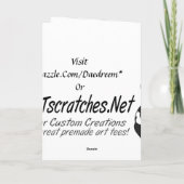 Je Valentijn.. Ik versnipperde het. Feestdagen Kaart (Achterkant)