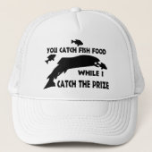 Je vangt visvoer trucker pet (Voorkant)