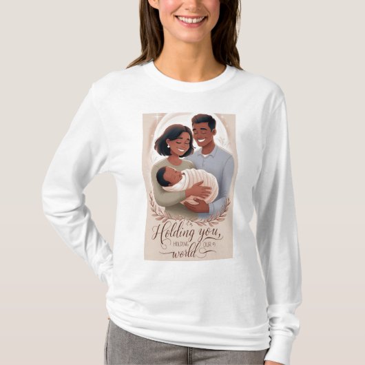 Je vasthouden, ons wereld T-shirt vasthouden (Voorkant)