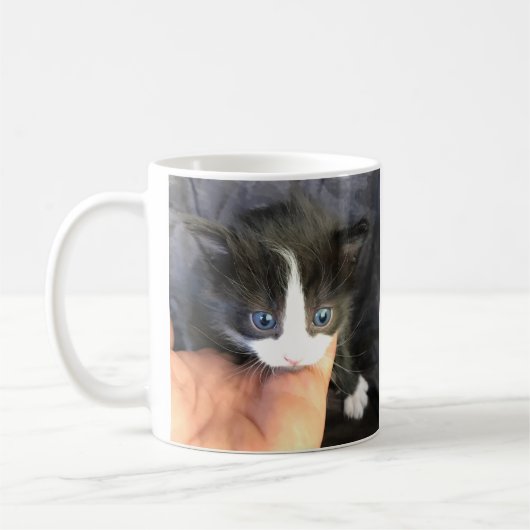 Je verbaast me! Kitten koffiemok (Links)