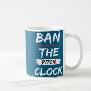 Je Verbods Pitch Klok Baseball Show Koffiemok