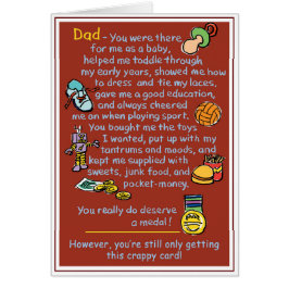 Je verdient een medaille.