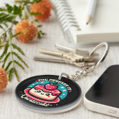 Je verdient het - Cheesecake Kawaii Sleutelhanger (Voorkant Rechts)