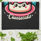 Je verdient het - Cheesecake Kawaii Theedoek (Gevouwen)