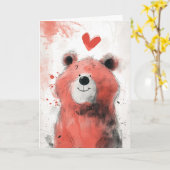 Je verdient liefde kaart (Gele Bloem)