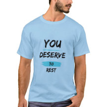 Je Verdient Rust – Mindful Zelfzorg T-Shirt