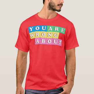 Je vergist je over t-shirt